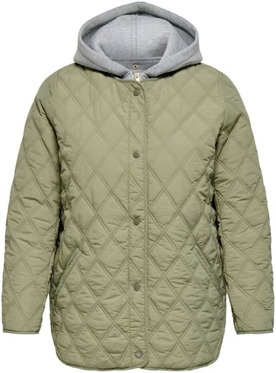 ONLY CARMAKOMA - CARRISSO LIFE HOOD QUILT JACKET OTW - Meisjes - Gewatteerde jassen
