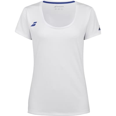Babolat Play Cap Sleeve T-shirt Dames-Wit
