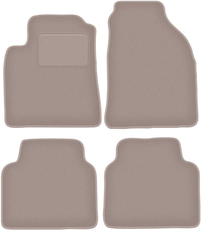Beige veloursmatten voor: Hyundai Matrix minivan (2001-2010)