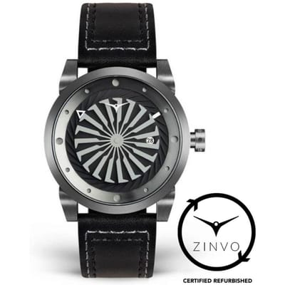 Archived Refurbished Zinvo Blade Rotating Turbine Automatic 44mm Edelstaal | Gunmetal 123