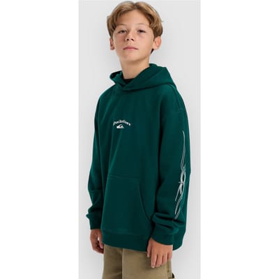 Quiksilver Stretch Tribal Kids Hoodie groen