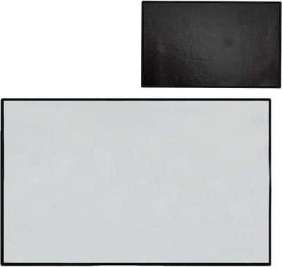 Vuurkorf Mat - Onderlegger Vuurplaats - Buiten Beschermen - Brandwerend Materiaal - 30x48 Inch - Zwart