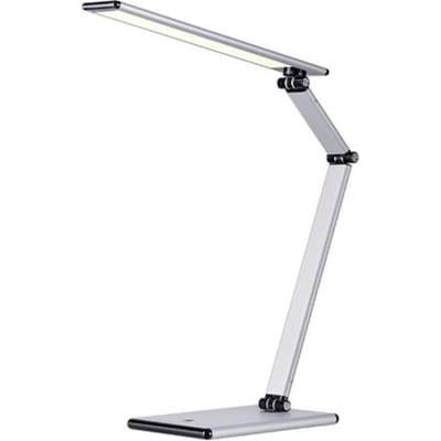 Schreibtischleuchte Hansa LED Slim silbergrau