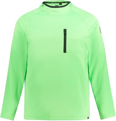 JAY-PI - Heren - Hoodie fitness capuchon zakken - Neongroen - Maat 3XL