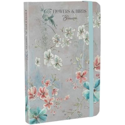 Flowers & Birds Blossom A6 Notebook