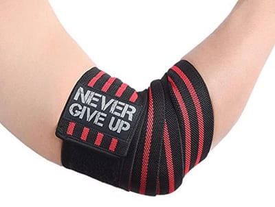 Elastische Steunen voor Pols, Elleboog en Knie - Ondersteuning en Bescherming voor Gewichtheffen, Fitness en Bodybuilding
