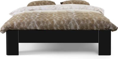 B Bright Fresh 450 Bed 90x200cm - Bedframe Zwart - Eenpersoonsbedden - Instaphoogte: 45cm