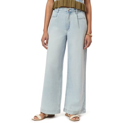 Scotch & Soda Wide Denim Trouser Chelsea Hotel Taglia: W24 | Pantaloni Outlet | Donna | Blu