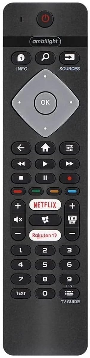 Afstandsbediening Voor Alle Philips Ambilight 4K Smart Led Tv 75PUS6754/12 65PUS6754/12 65PUS6704/12 55PUS6754