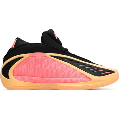 Adidas Anthony Edwards Sneakers Heren - Oranje - Maat 44 - Mesh/Synthetisch