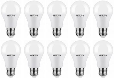 Asalite LED Lamp A60 E27 Fitting - 12W = 75W - 1055 Lumen - 3000K Warm Wit Licht - Niet Dimbaar - 220-240V - Energiezuinig - 10 stuks