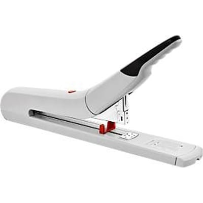 Bloknietmachine NOVUS B 56XL, voor nieten type 23/8, tot 170 vel, tot 100 nietjes, laadmechanisme, ABS, papierstop, vol metaal, grijs