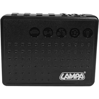 Universele zakcompressor met 8 bar LED-zaklamp (8 AA-batterijen) P2R