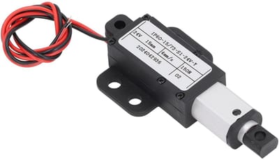 Dailygoody - Mini 24V Slag Elektrische Lineaire Actuator - 150N Kracht - Waterdicht en Compact - 4 Mm/s Snelheid - Eindschakelaar - Geschikt voor Indu.
