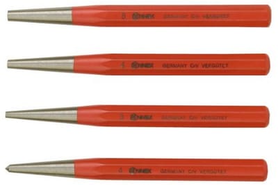4-delige chroom-vanadium doorslagset voor handgereedschap