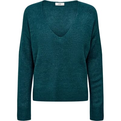 JDY JDYELANORA L/S V-NECK PULLO. KNT NOOS Dames Trui - Maat M