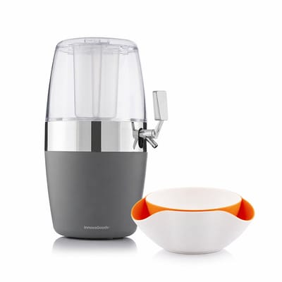 Set borrelschaaltjes 2-in-1 en gekoelde drankdispenser InnovaGoods