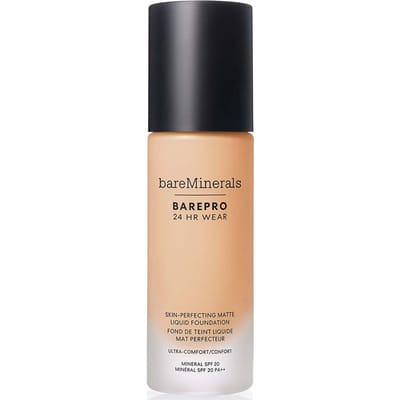 bareMinerals Foundation BAREPRO® 24HR Wear Skin-Perfecting Matte Liquid Mineral SPF 20 Vloeibare foundation Dames 30 ml