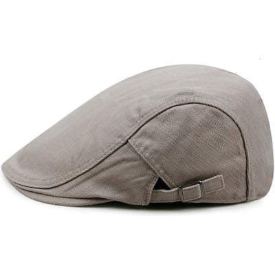 55-59CM 60-63CM Grote Hoofd Man Grote Ivy Pet Oversized Newsboy Pet Papa Platte Klep Cabbie Pet Dames Katoenen Baret Vintage Gatsby Pet 60-63cm gray