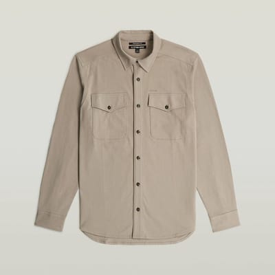 G-star Marine Overhemd Met Lange Mouwen Beige 2XL Man