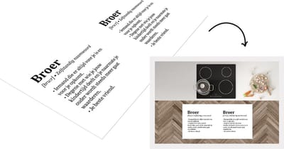 Keukenloper - Loper keuken - Broer - Woordenboek - Spreuken - Broer definitie - Quotes - 120x60 cm - Keukenloper vinyl