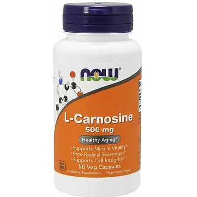 L Carnosine 500 mg (100 veggiecaps) - Now Foods