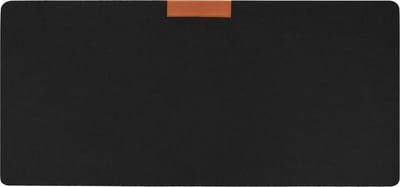 QUVIO Bureau onderlegger - Bureau organizer - Bureau accessoires - Vilt - 70 x 33 (lxb) cm - Zwart