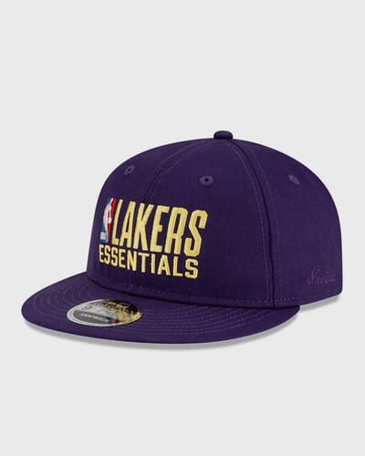 X Fear of God 59FIFTY Retro Crown Flat LOS ANGELES LAKERS