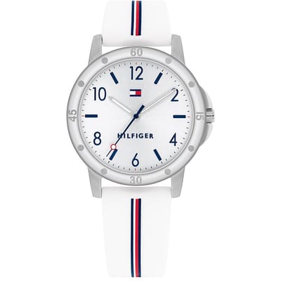Tommy Hilfiger Kids - Kinderhorloge - Staal - Wit