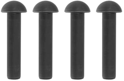 Stalen Deurscharnierpinnen voor Houtkachels - 4 Stuks, 3/8 x 1-3/4 inch