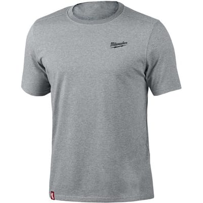Milwaukee hybrid T-shirt M grijs