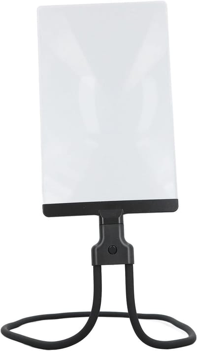 Leesvergrootglas - Nekloep - Hobby's en Werk - Flexibele Zwanenhals - 4x Vergroting