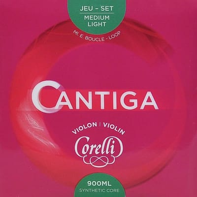 Corelli CO-900-ML violin string set 4/4, light, consists of CO-901-ML, CO-902-ML, CO-903-ML, CO-904-ML