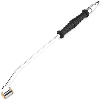 Dailygoods- Opblaasbare Bandstaaf - Snelvulstaaf - Zinklegering - Chroomcoating - Bandenopblazen - 390 mm - Vermoeidheidsreparatiegereedschap - Bandpomp