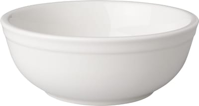 Mammoet - Schaal - Budgetline - 15 cm - 40 cl - Wit - Porselein - Kommen - 6 stuks