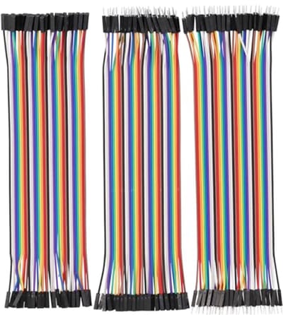40 Pin Jumperkabels 20 cm - Vrouwelijk-Mannelijk voor DIY Elektronische Projecten