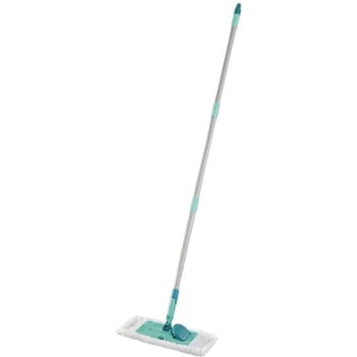 Leifheit Superduster vloerreiniger - 33 cm - starterset vloerwisser met stofdoek - 100x wasbaar