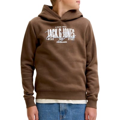 JACK & JONES - JJAERO SWEAT HOOD JNR Heren Trui