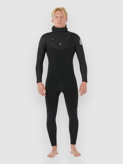 2025 Rip Curl Heren Dawn Patrol 6/4mm Met Capuchon Borst Ritssluiting
