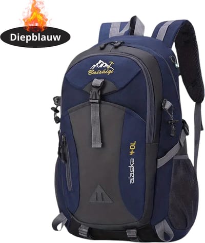 Livano Rugzak - Dames - Heren - Meisje - Jongens - Backpack - Outdoor - Diepblauw