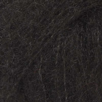 DROPS Brushed Alpaca Silk Uni Colour - 16 zwart - Wol Garen