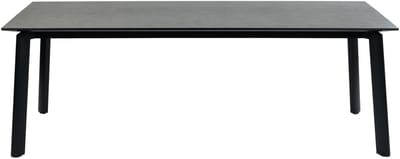 Tuintafel Malta 220x100cm | Black | Keramiek