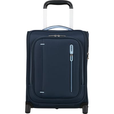 American Tourister trolley Cloudrider Upright Underseater TSA Sky Navy donkerblauw 40cm