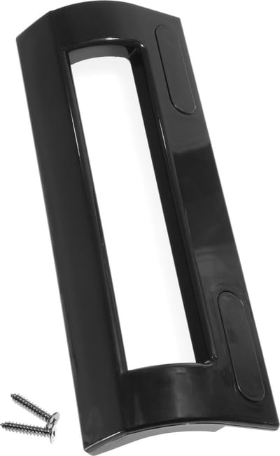 Dparts koelkast greep universeel - Zwart - 20cm - universele deurgreep inclusief schroeven - Handgreep - Koelkastgreep