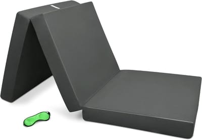 RWB® Logeerbed Inklapbaar - Logeerbed - Inklapbaar Logeerbed - Antraciet - ‎190 x 60 x 7 cm