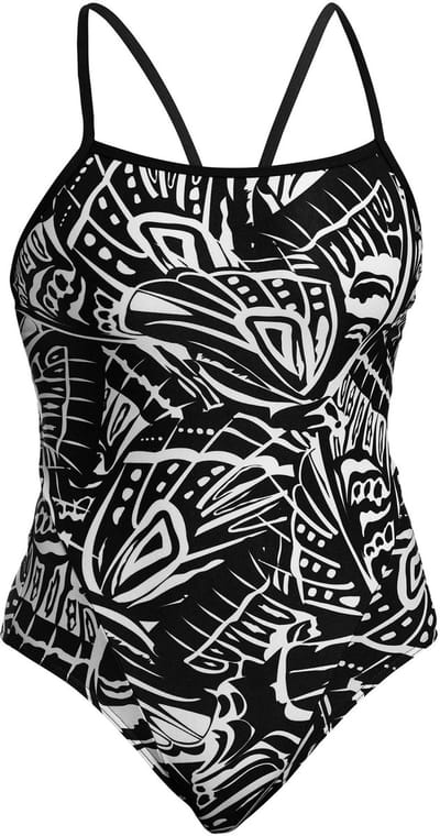 Night Flyer Single strap one piece - Dames | Funkita | Maat 10