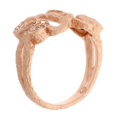 Orphelia Dames 925 Sterling Zilveren Ring - Roze ZR-7077/1