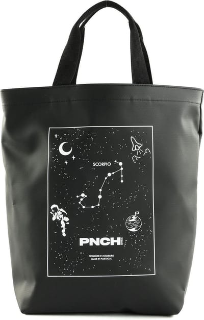 BREE Shopper Punch Star Bag Scorpio Zwart