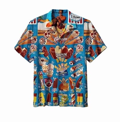 IJsco Blouse - Heren - Grappig - Festival - Feest - Zomer