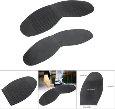 Dailygoods- Buitenzolen Rubber - Schoenreparatie - Slijtvast - Antislip - Verstelbaar - Hoogwaardige Hechtsterkte - Ideaal voor Dure Zolen - Schoenzolen